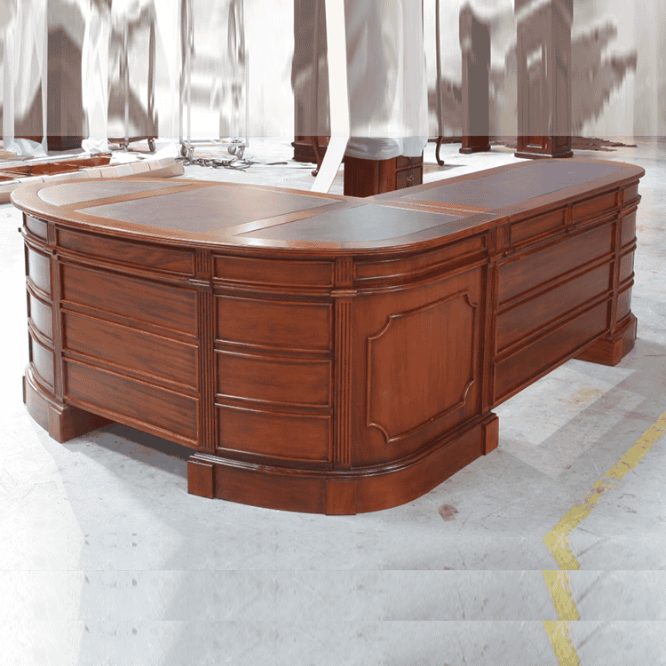 Oval Partner Desk